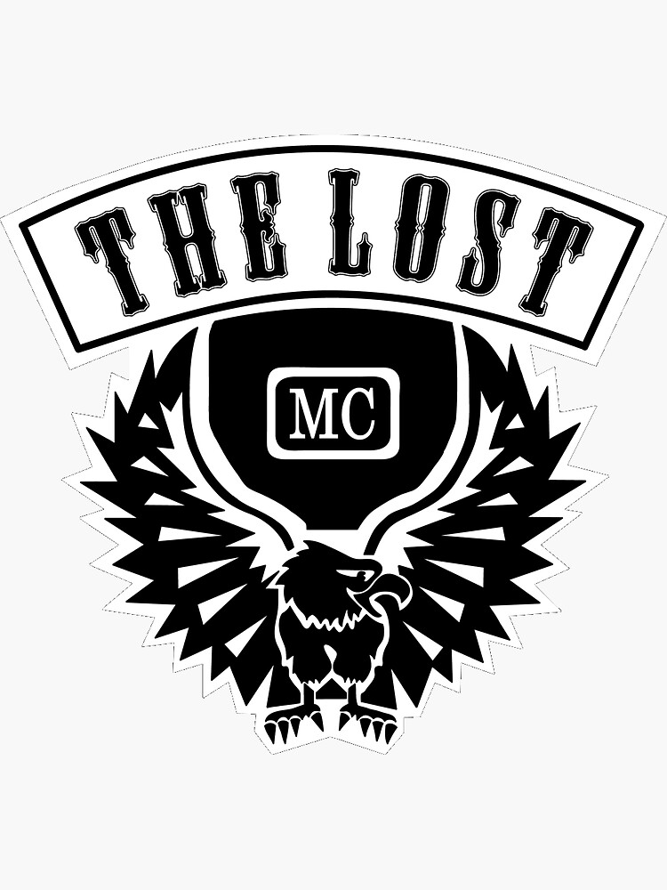 "THE LOST MC" Sticker for Sale by Paulhannah | Redbubble