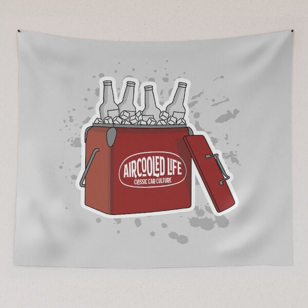 Item preview, Aircooled Life Cool Box Beer Design designed and sold by Joemungus.