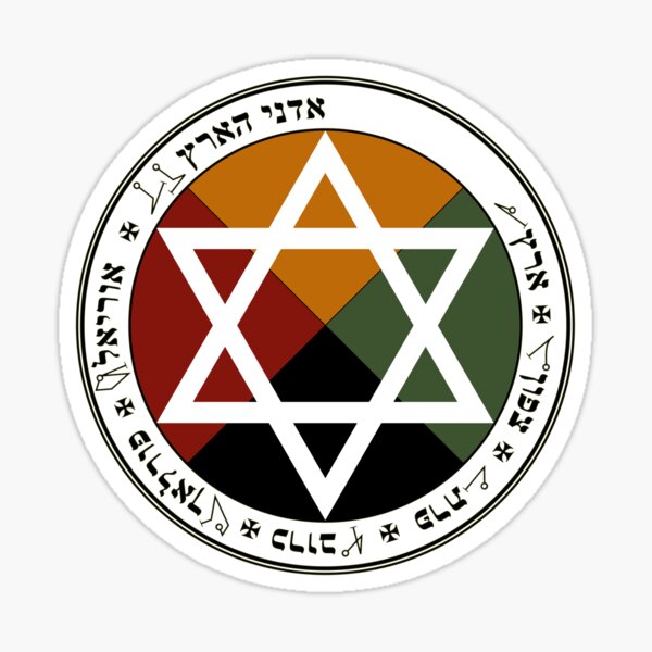 Item preview, The Golden Dawn - Earth Pentacle. designed and sold by OriginalDP.