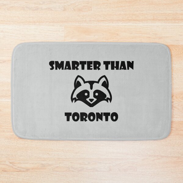 Item preview, Funny Raccoon Animal Smarter Than Toronto Light-Monotone designed and sold by TinyStarCanada.