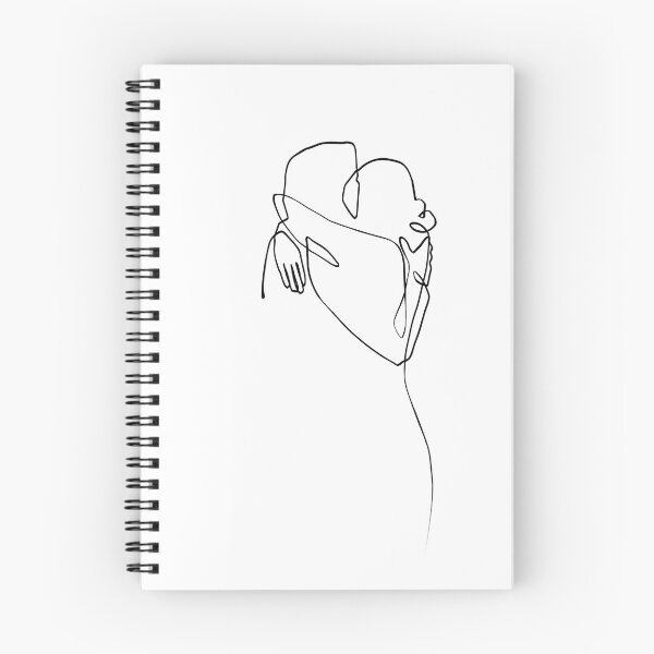 Item preview, Love Hug - Line Art designed and sold by TheRedFinch.