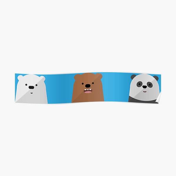 We Bare Bears Bros Poster