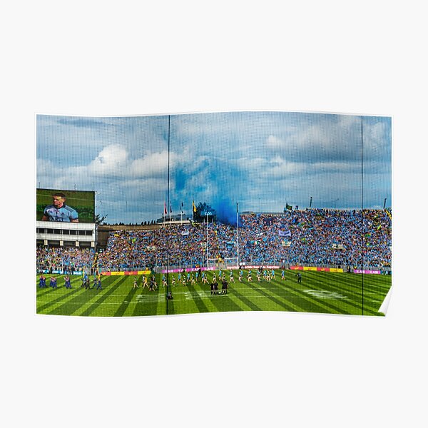 Hill 16 on All Ireland Final Day Poster