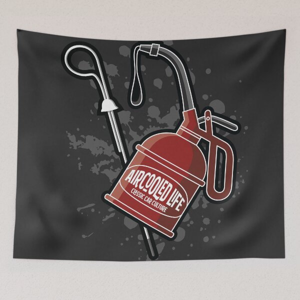 Item preview, Oil is Aircooled Life - Oil Can Dip Stick Design designed and sold by Joemungus.