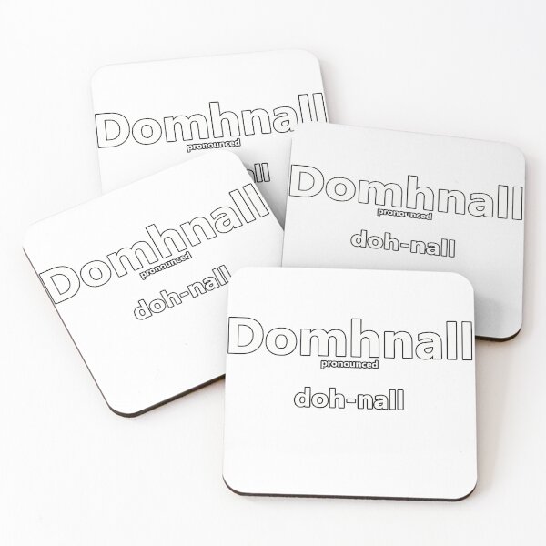 Item preview, Domhnall, how to pronounce this Irish boys name designed and sold by Caroline Brennan.