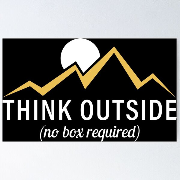 Item preview, Think Outside designed and sold by SillyTees.