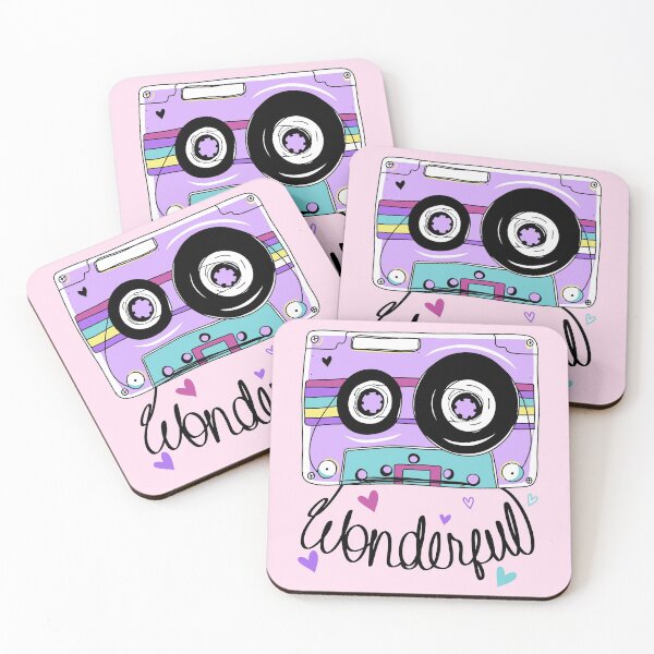 Item preview, Retro wave 80s wonderful tape cassette designed and sold by TheSimpleMan.
