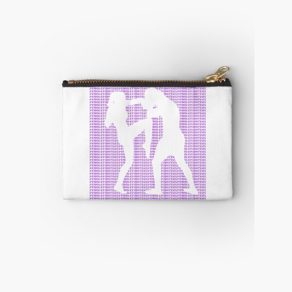 Item preview, Female Fighter Kickboxer Punch and Knee Purple  designed and sold by yin888.