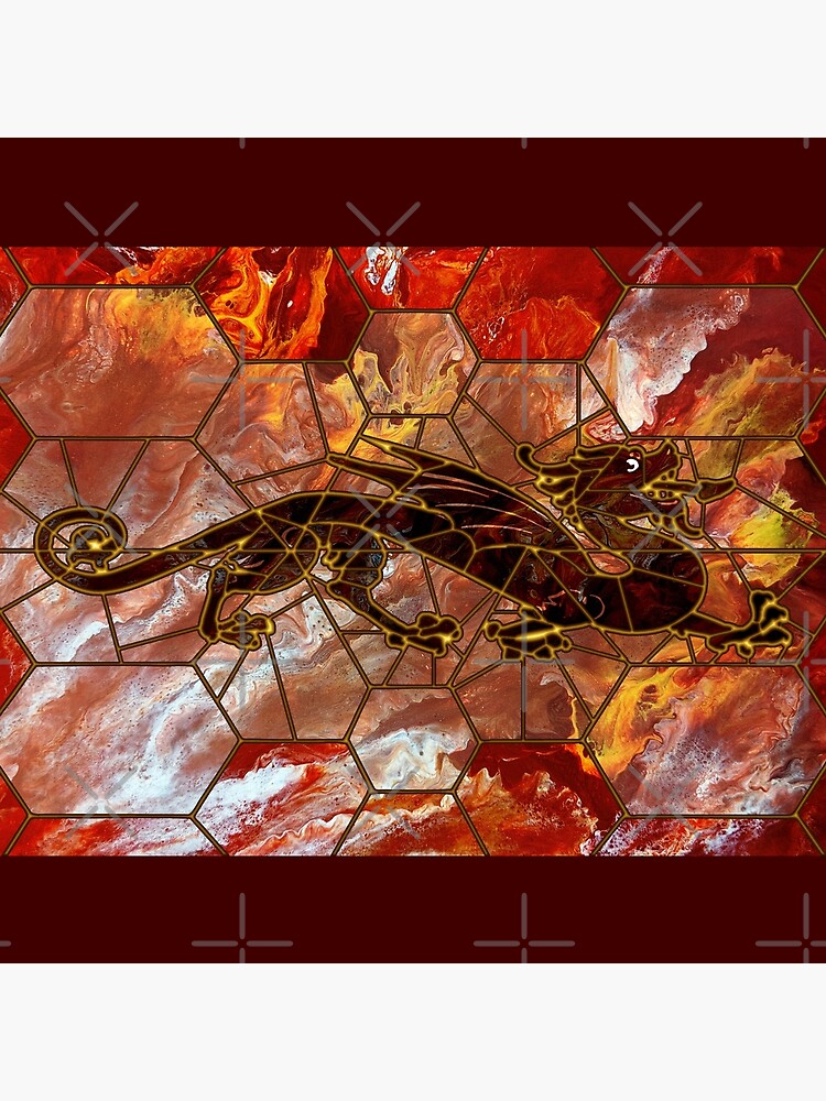 Dragon on Glass by kerravonsen