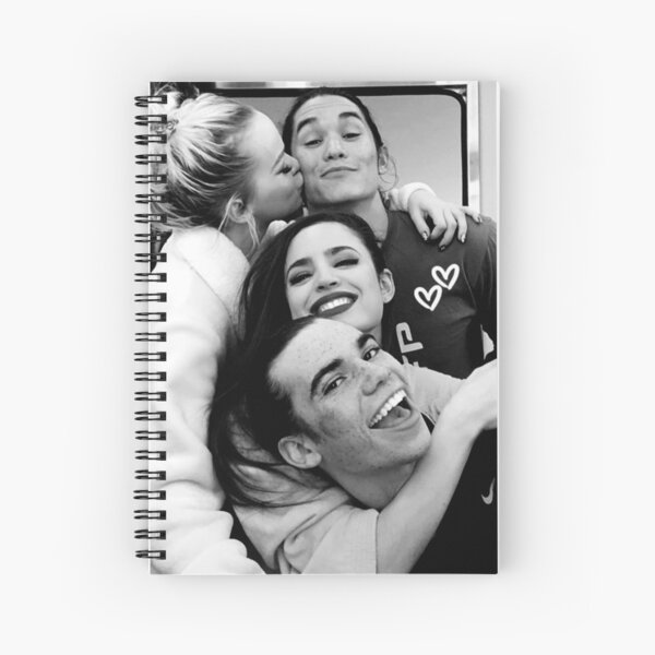 Core Four (Descendants 3 Fanmade Merch) Spiral Notebook