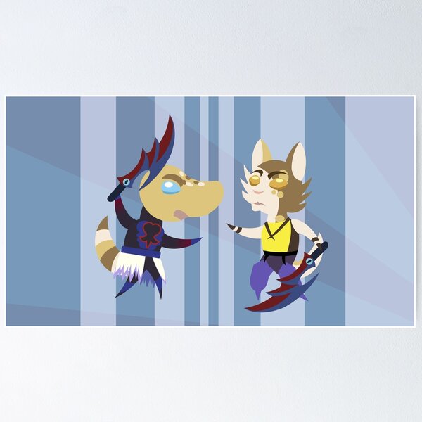 Item preview, Kingdom Hearts Reverse / Rebirth Riku y Replica Riku designed and sold by Tennelle and Whitney Flowers.