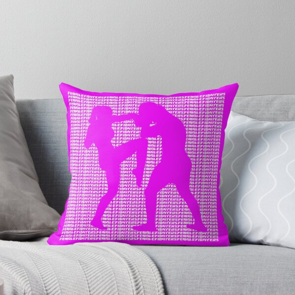 Item preview, Female Fighter Kickboxer Punch and Knee White  designed and sold by yin888.