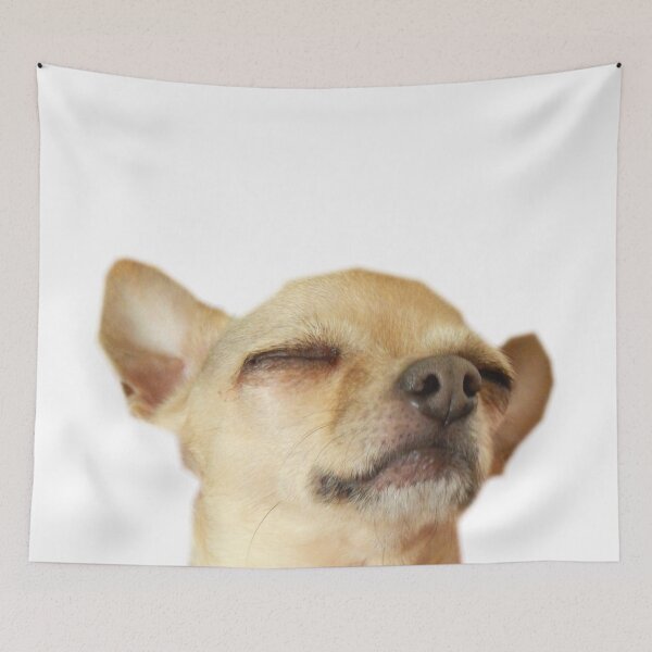 Item preview, smiling chiwawa, happy dog designed and sold by Stephanie  Skeem.
