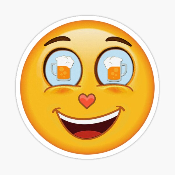 Beer Emoji Stickers Redbubble