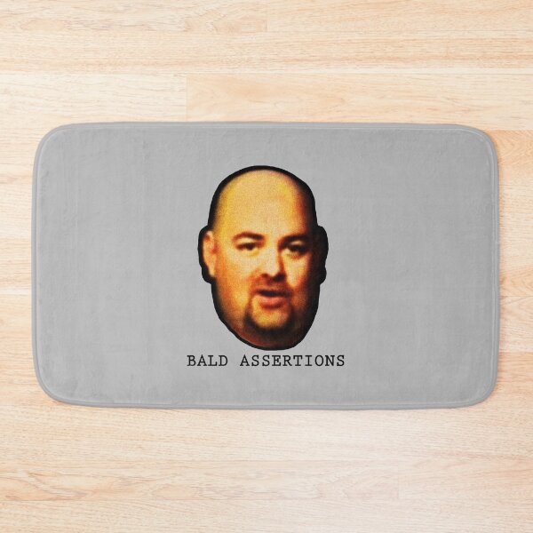 Item preview, Bald Assertions (blanche) designed and sold by GodsAutopsy.