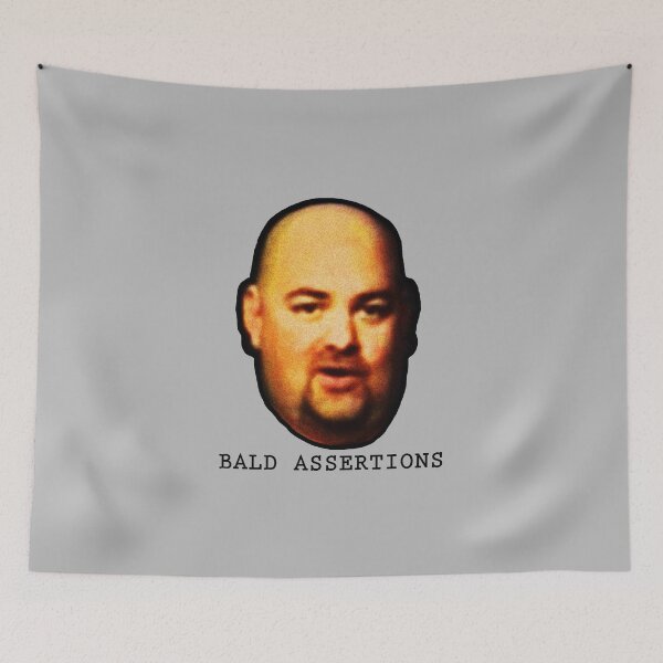 Item preview, Bald Assertions (blanche) designed and sold by GodsAutopsy.