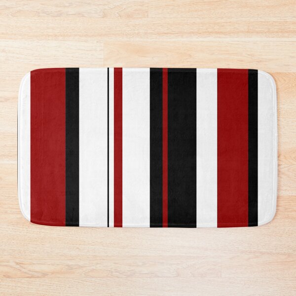 Item preview, Red Black White Abstract Stripes designed and sold by wordznart.