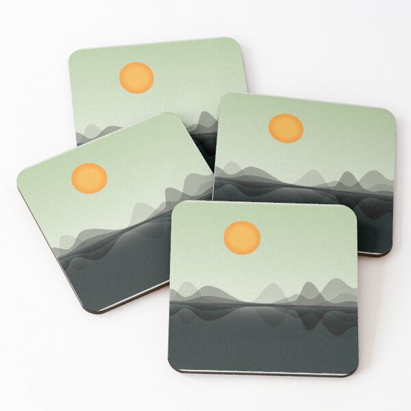 Item preview, Reflections - 2D Minimalist Landscape  designed and sold by Liam Warr.