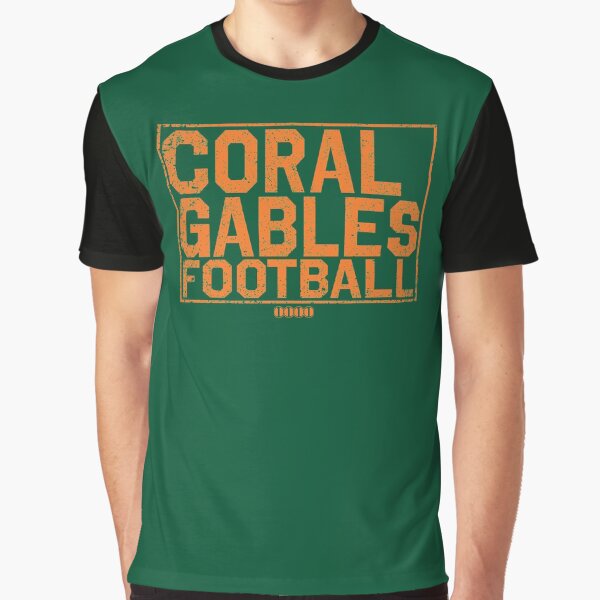 Item preview, CORAL GABLES FOOTBALL- COLLEGE FOOTBALL TOWN IN FLORIDA designed and sold by 1111athletics.