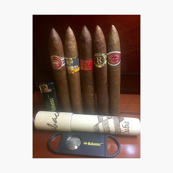 Cuba - Havana - handrolled cigars Photographic Print