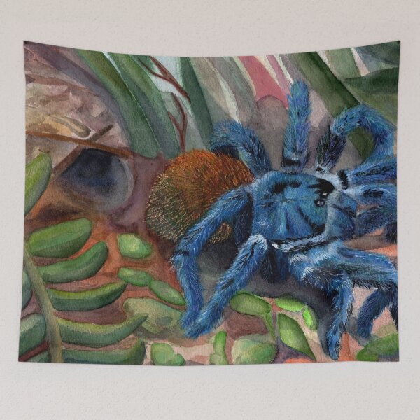 Item preview, Live, Bumble, Be Dande: Blue Tarantula designed and sold by Indigodande.