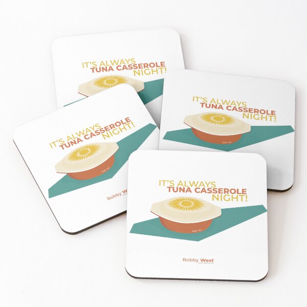 Item preview, "It's Always Tuna Casserole Night!" Design by Bobby West designed and sold by BobbyWest1965.