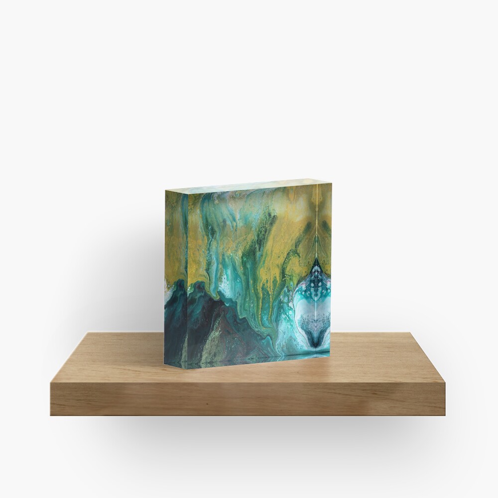 Land of Shadows Acrylic Block
