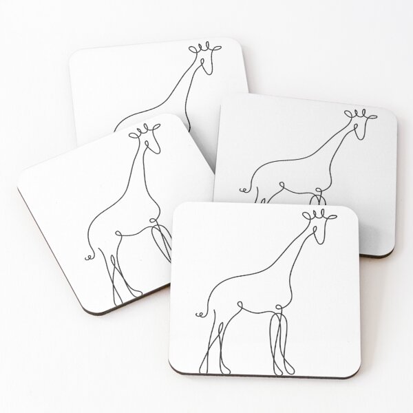 Item preview, Giraffe Line Art designed and sold by GBREAL01.
