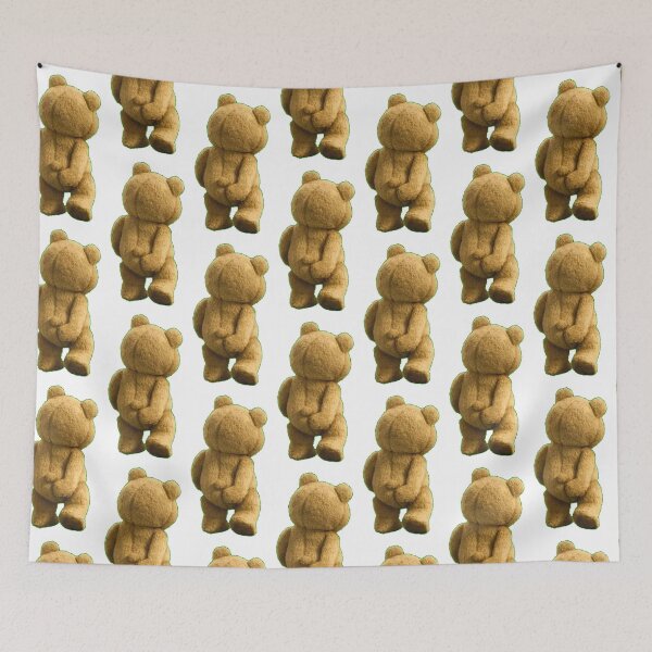Item preview, ted bear scratching his ass. designed and sold by Angelica Maria  Franco Cano.