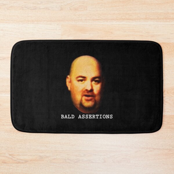 Item preview, Bald Assertions (noir) designed and sold by GodsAutopsy.