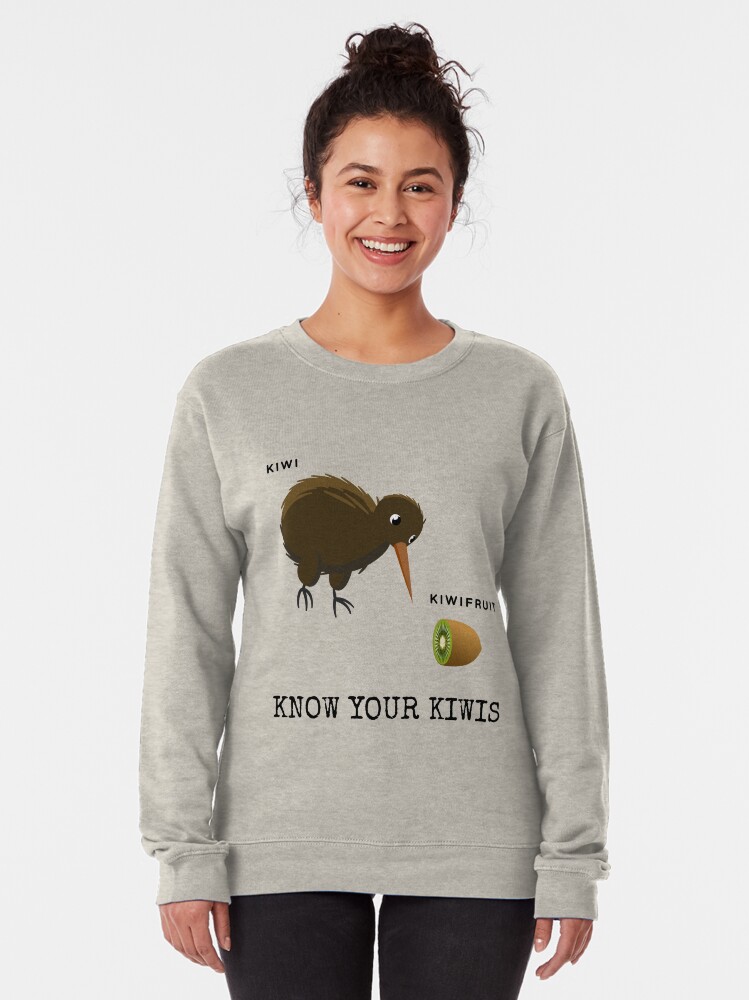Alternate view of Know Your Kiwis Pullover Sweatshirt