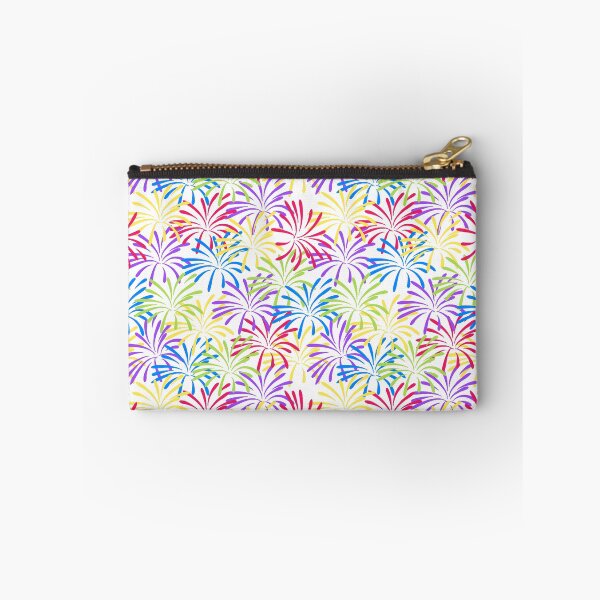 Item preview, Colorful Firework Splash Pattern White designed and sold by karwilberevivalcollection.