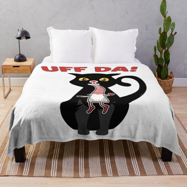 Item preview, Uff Da! Funny Shirt Cat Catching Gnome Norwegian American designed and sold by funnytshirtemp.