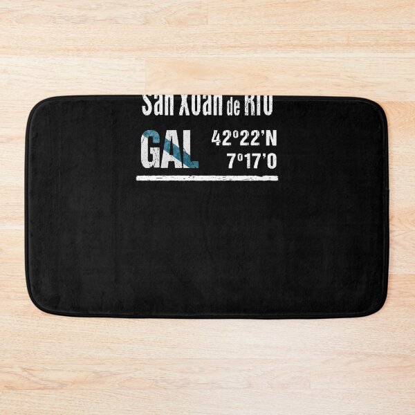 Item preview, San Xoán De Río Galicia Coordinates designed and sold by mouchodesigns.