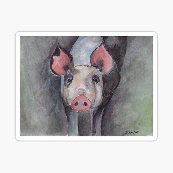 Little Piggy Sticker