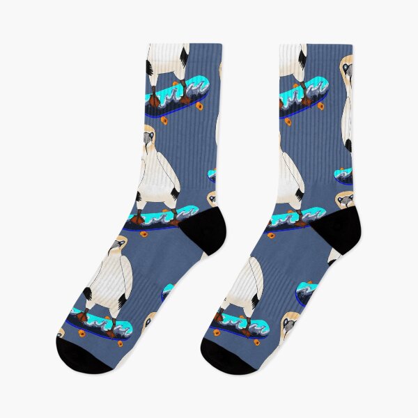 Item preview, Skateboarding gannet designed and sold by SnailAndCo.