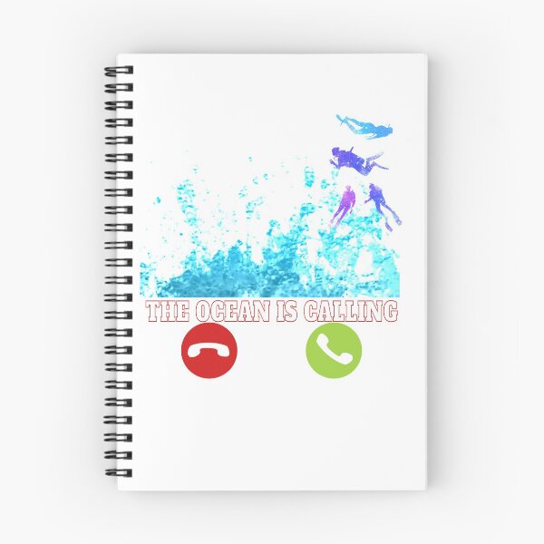 Item preview, The Ocean is calling for water sports, sea, ocean lovers scuba divers, swimmers etc. designed and sold by tengamerx.