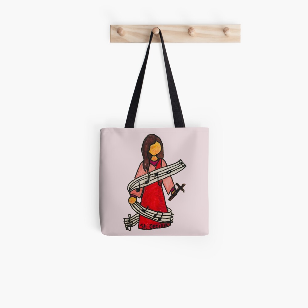 St. Cecilia Canvas Tote Bag