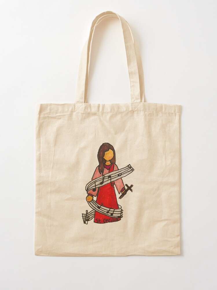 St. Cecilia Canvas Tote Bag