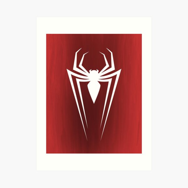Spiderman Symbol Art Prints | Redbubble