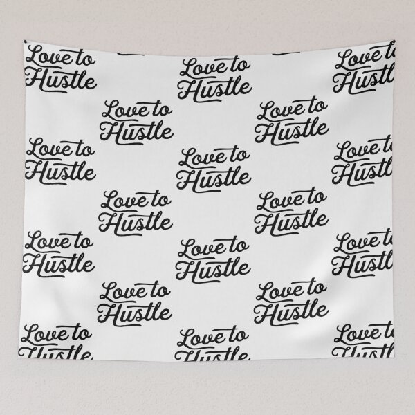 Item preview, Hustle Lifestyle Making Big Things Happen Motto Quote designed and sold by ripsydesigns.