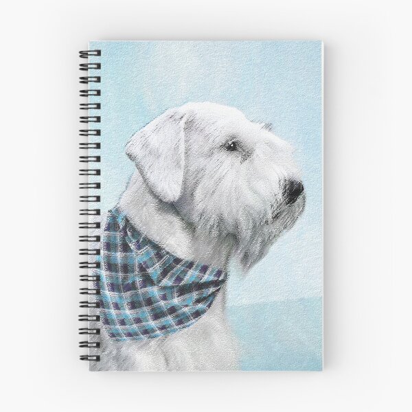 Item preview, Sealyham Terrier Painting - Cute Original Dog Art designed and sold by alpendesigns.