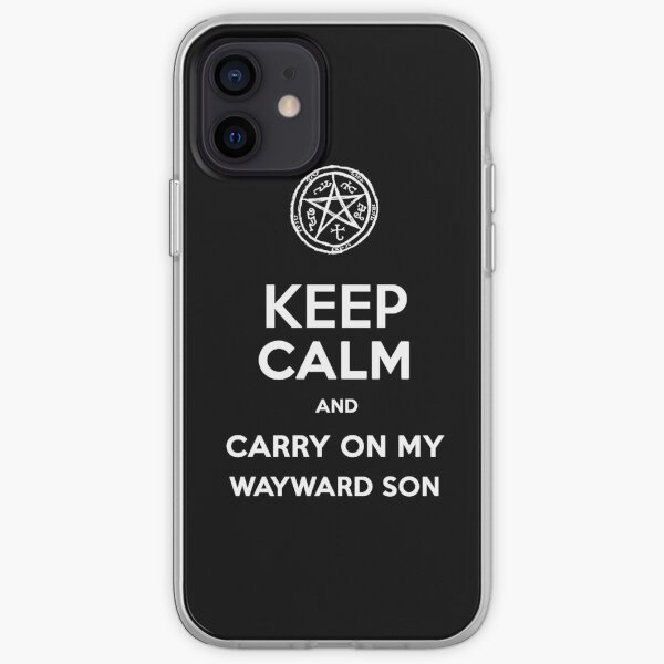 Keep Calm - Devil's Trap iPhone Soft Case