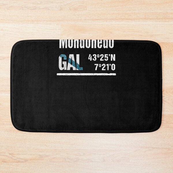 Item preview, Mondoñedo Galicia Coordinates designed and sold by mouchodesigns.