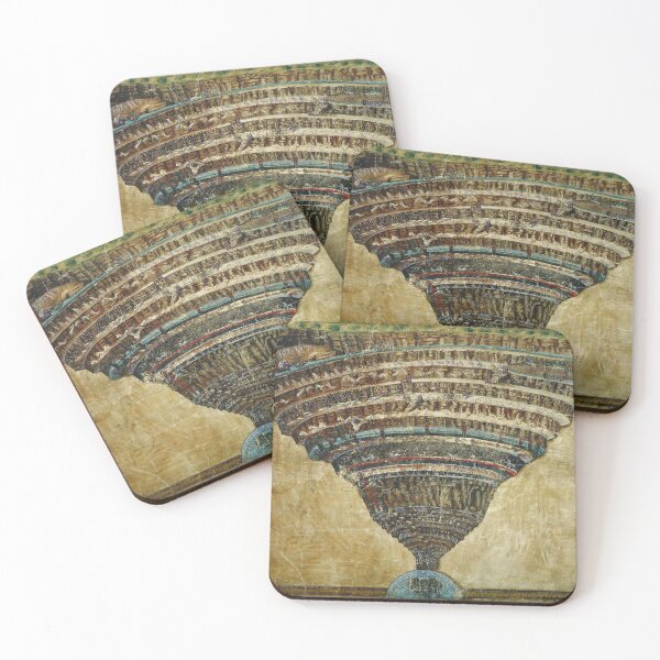 Item preview, Carta del infierno por Botticelli designed and sold by AWonderfulMess.