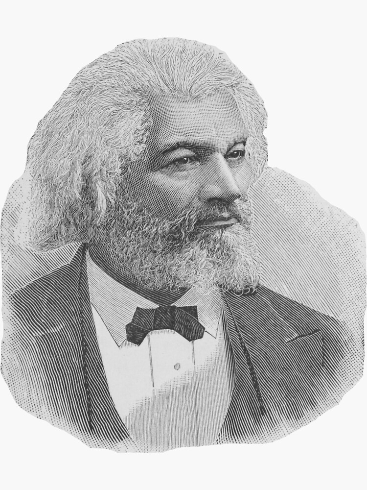 Frederick Douglass Abolitionist Black History Teacher Civil War Sticker For Sale By