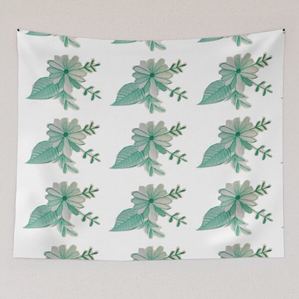 Aperçu de l'œuvre Fleur verte créée et vendue par Stinu.