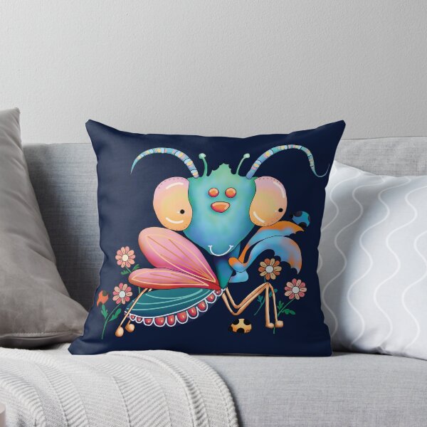 Item preview, Kawaii Praying Mantis Insect designed and sold by Karin Taylor.