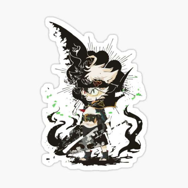 Dark Asta Sticker Black Clover