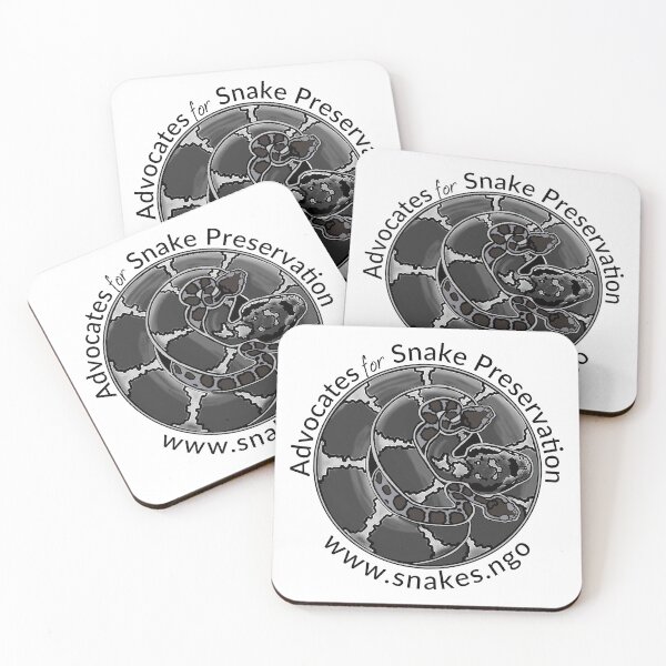 Advocates for Snake Preservation Coasters (Set of 4)